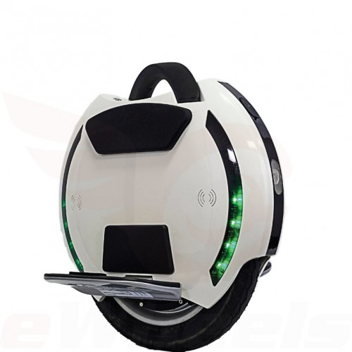 King Song 14D, White- Oblique Electric Unicycle