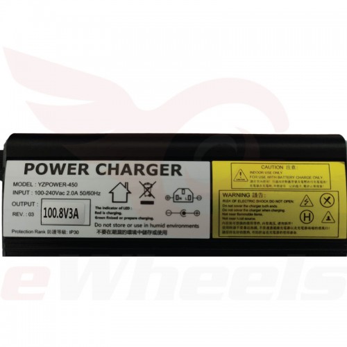 Gotway Standard 100.8V/3A Charger, GX16-5 pin, Label