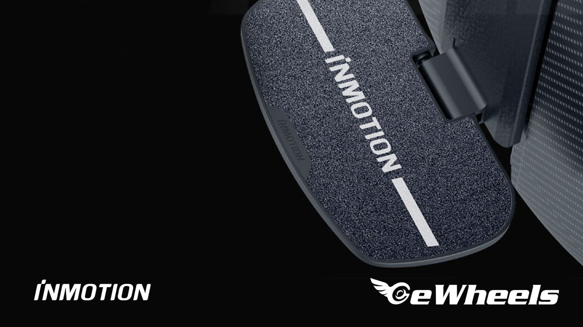 Inmotion V11 electric unicycle - pedals