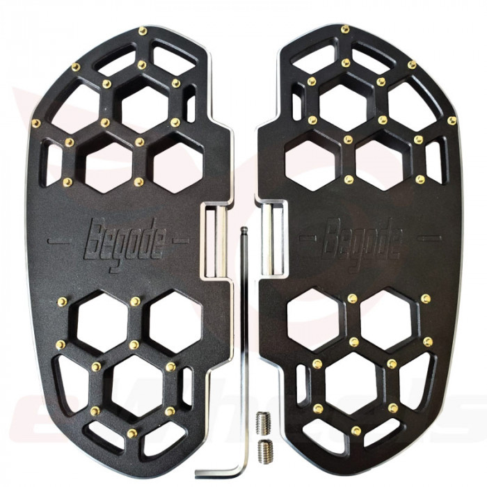 Begode Honeycomb Hex CNC Pedals, Top