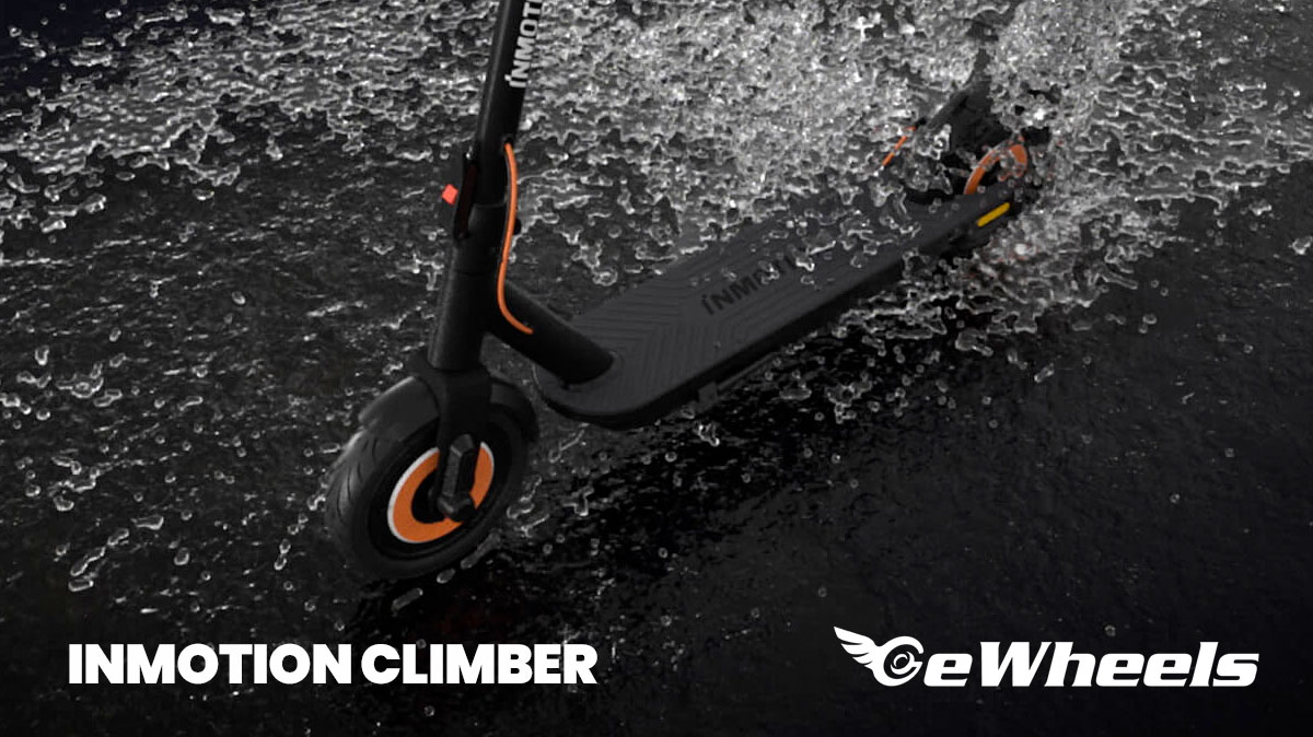 Inmotion Climber Electric Scooter - water resistance