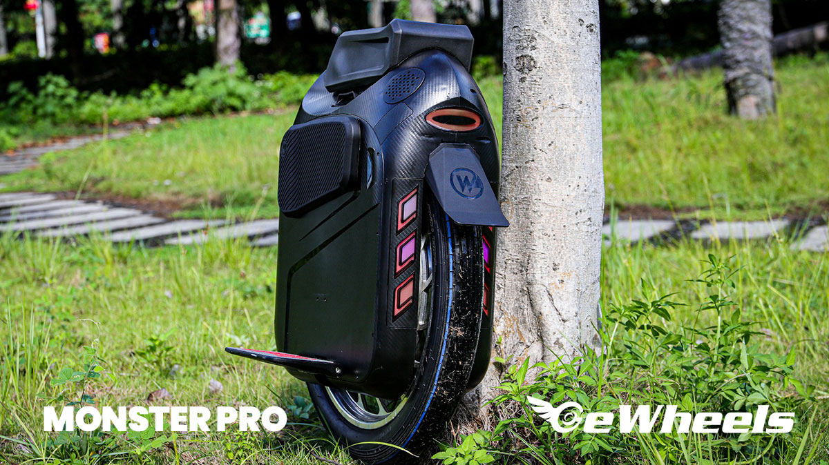 Begode Monster Pro Electric Unicycle - rear