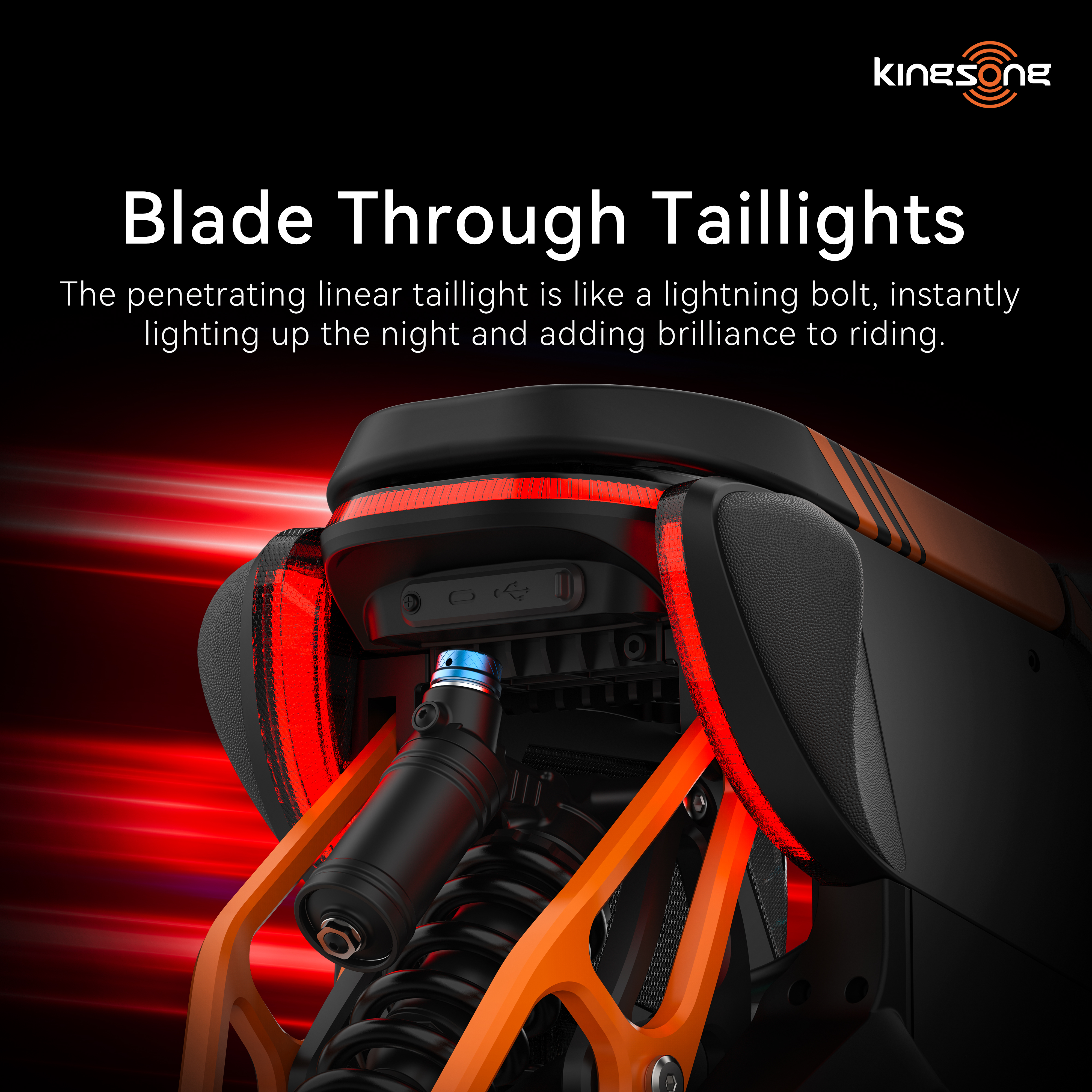 King Song S19 Electric Unicycle - lighting