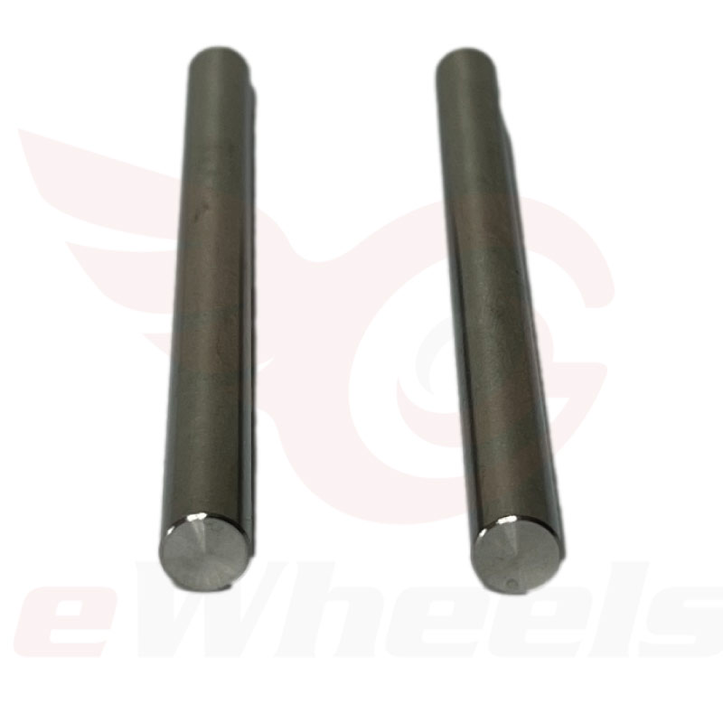 Electric Unicycle Titanium Pedal Rods, 110mm. Front
