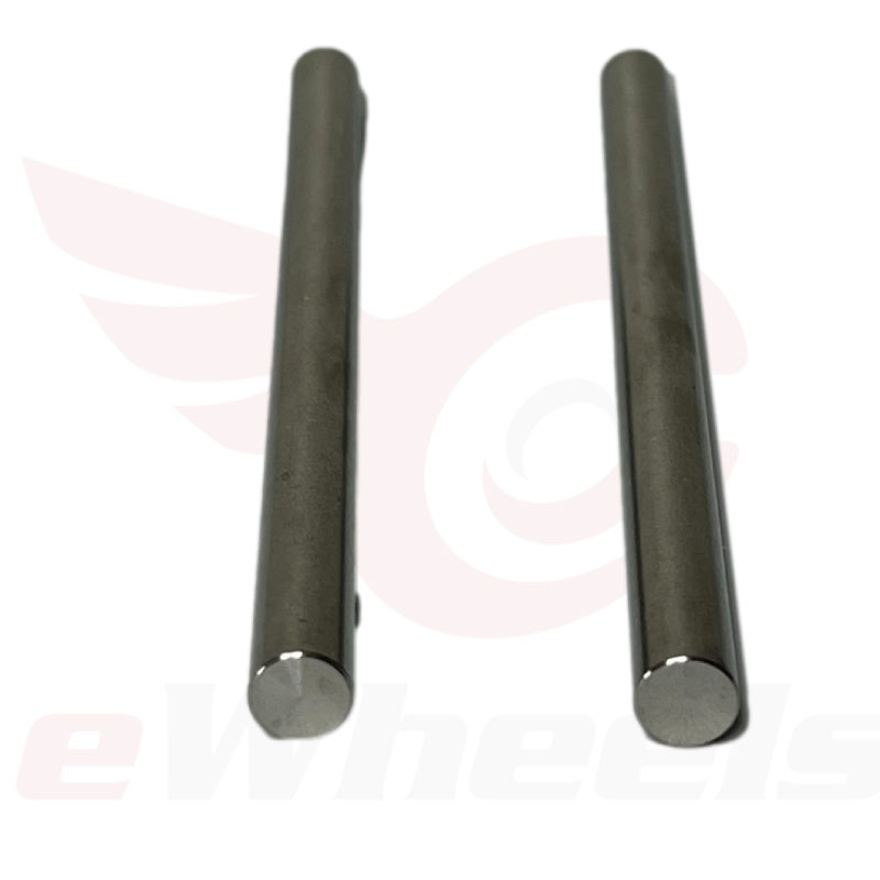 Electric Unicycle Titanium Pedal Rods, 130mm. Front