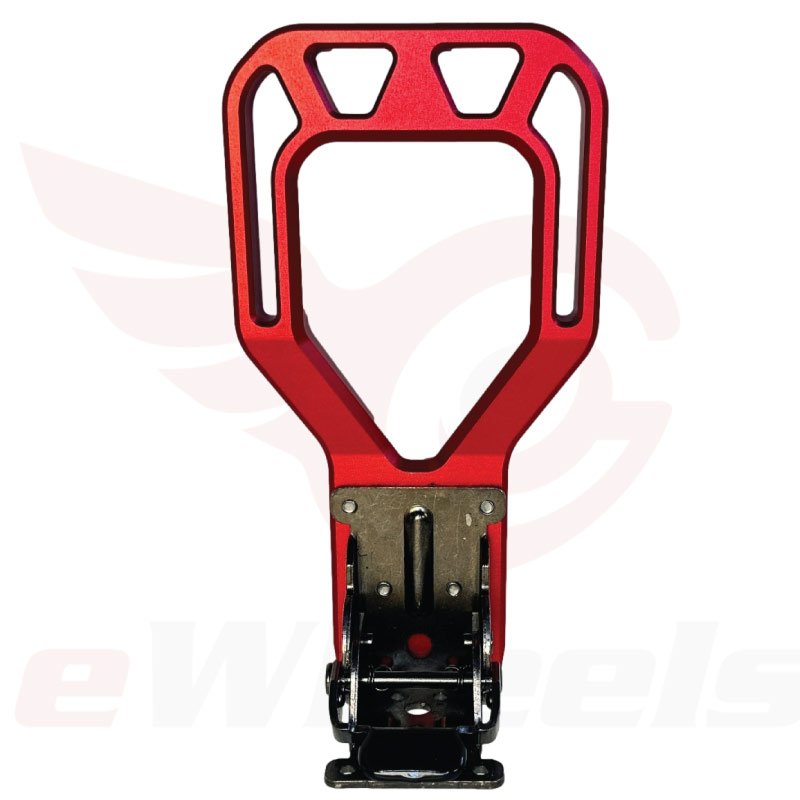 Extreme Bull CommanderPro CNC Trolley Handle, Red. Reverse