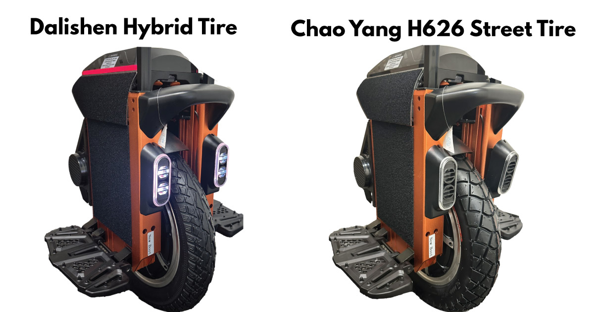 King Song S16 PRO Choice of Tires 